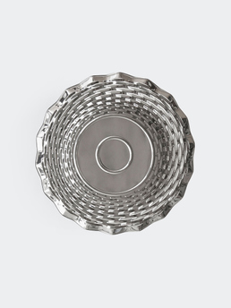 Roger Orfèvre Round Bread Basket Stainless Steel