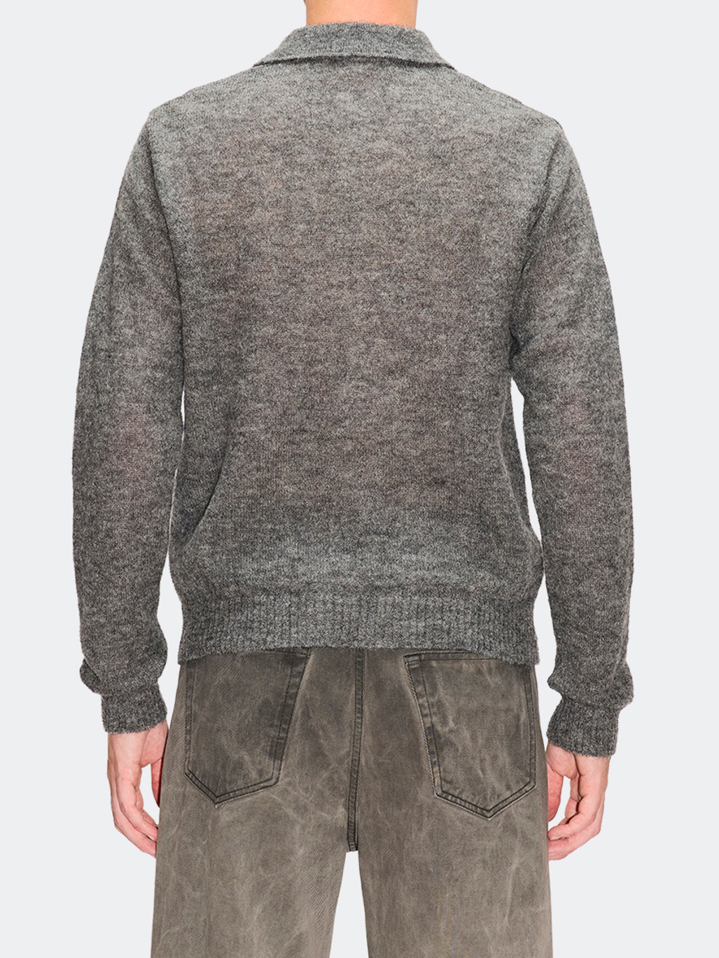 Hope Proper sweater Grey Alpaca