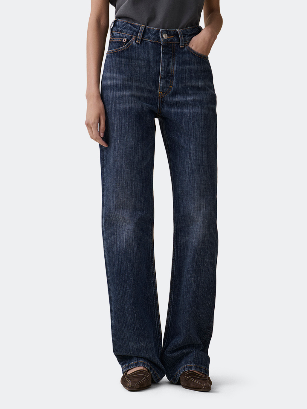 Jeanerica Virgo Dark Blue Righe
