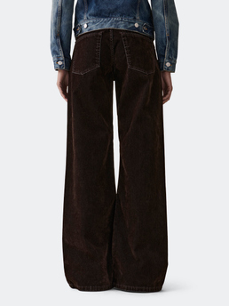 Jeanerica Kyoto Brown Flock Corduroy