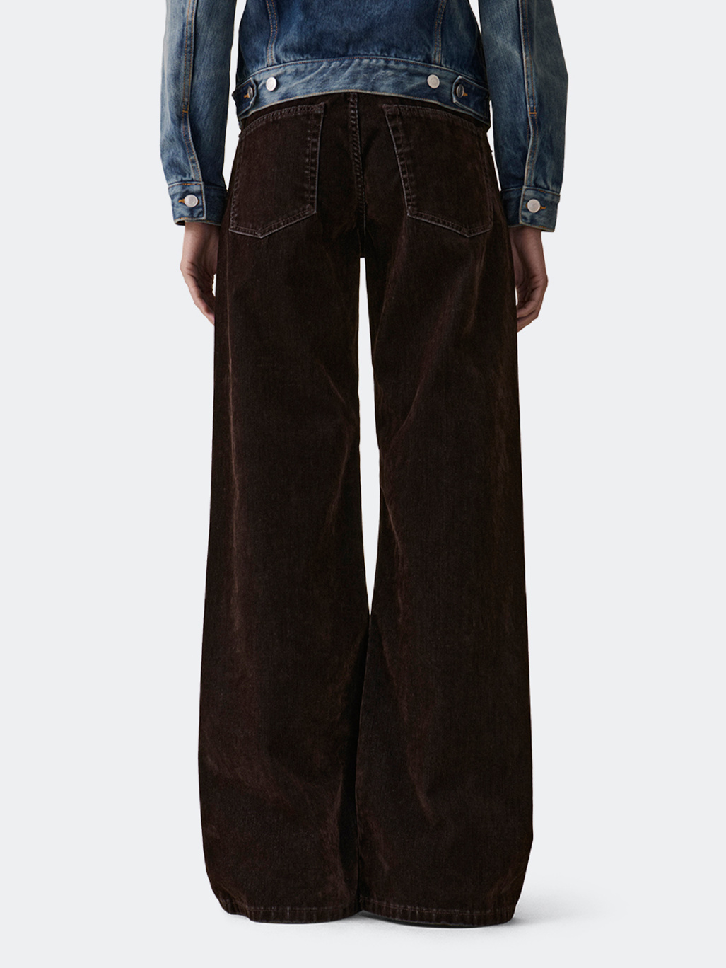 Jeanerica Kyoto Brown Flock Corduroy