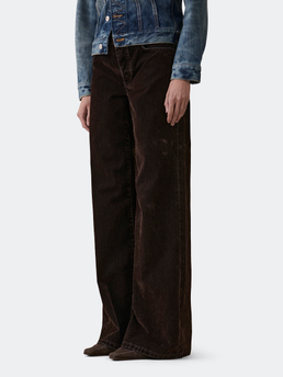 Jeanerica Kyoto Brown Flock Corduroy