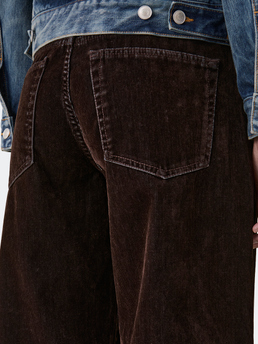 Jeanerica Kyoto Brown Flock Corduroy