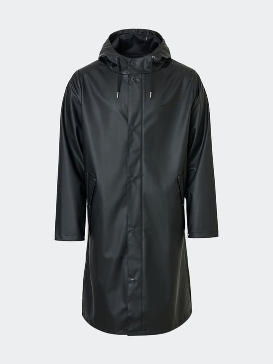 Tretorn Wings Long Rain Jacket Jet Black
