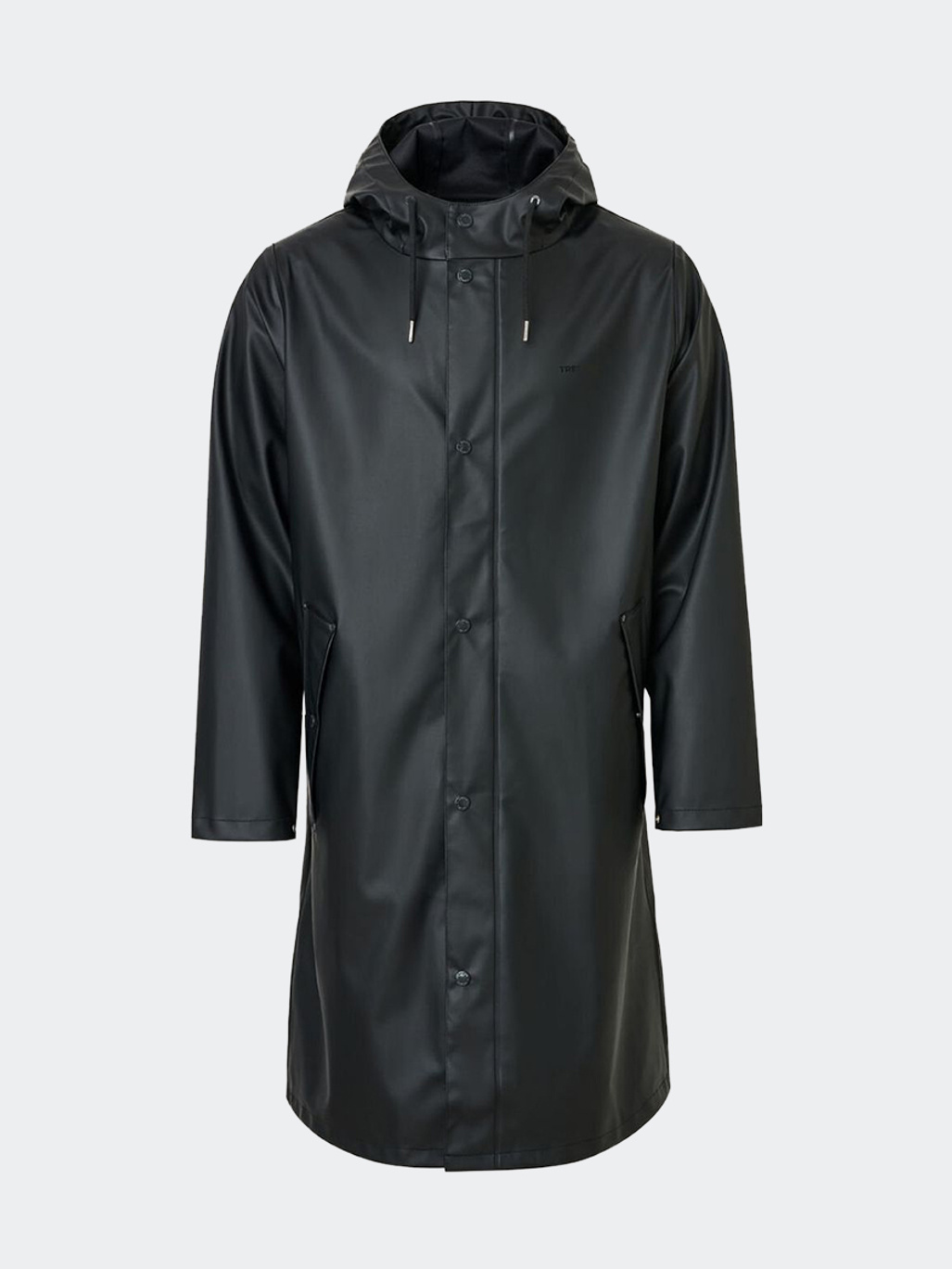 Tretorn Wings Long Rain Jacket Jet Black