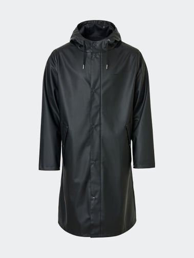 Tretorn Wings Long Rain Jacket Jet Black