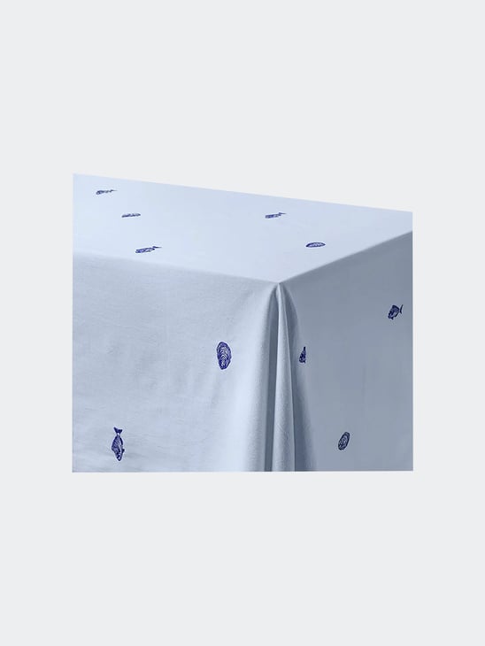 Midnatt Table Cloth Josefin La Mer 180x145