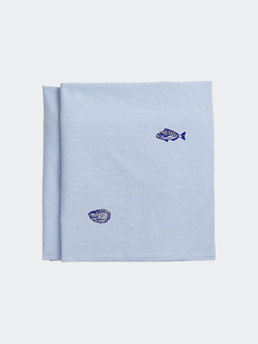 Midnatt Table Cloth Josefin La Mer 180x145