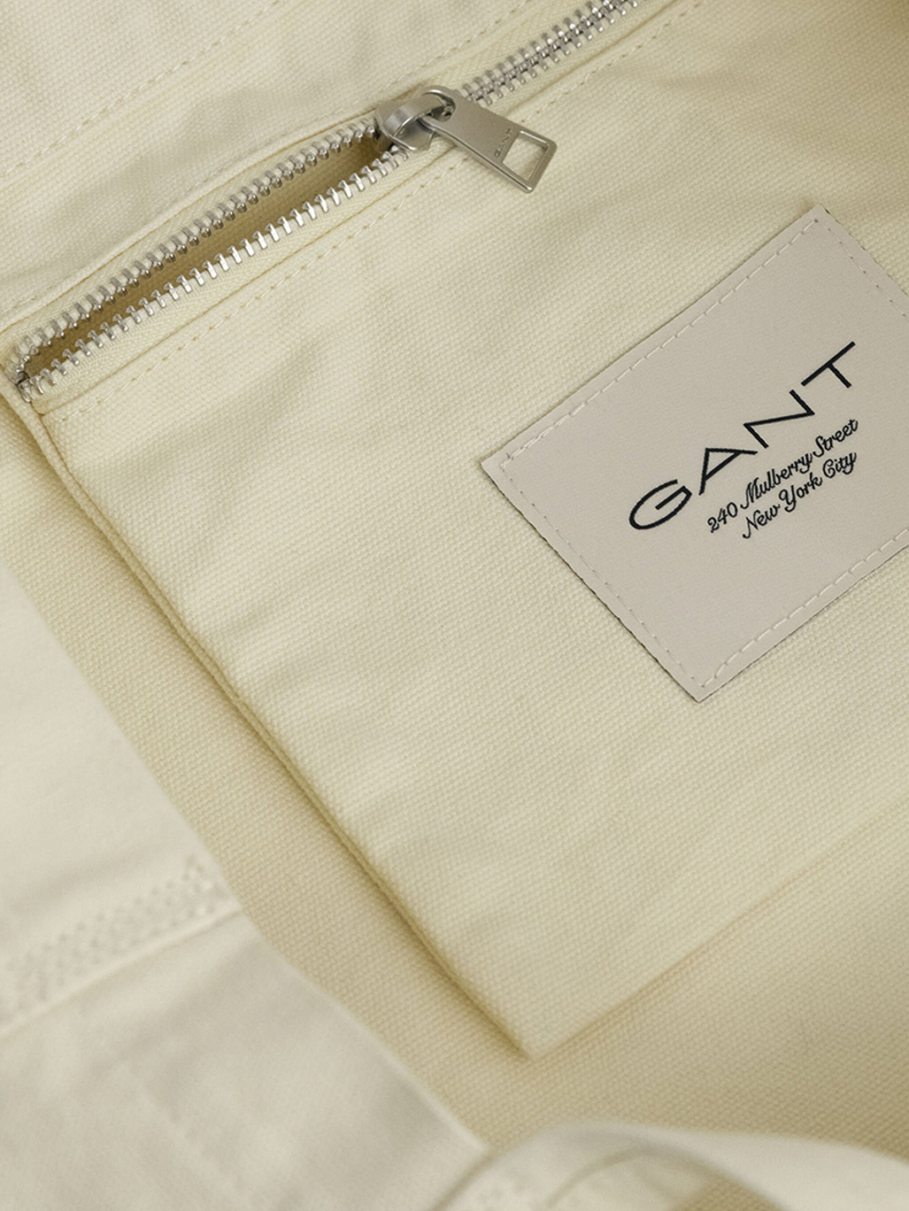 Gant  Cotton Canvas Tote Cream