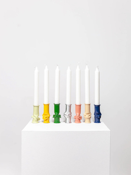 (a.o.t.) Solo Candle Holder Midnight Blue