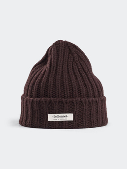 Le Bonnet Logo Beanie Espresso
