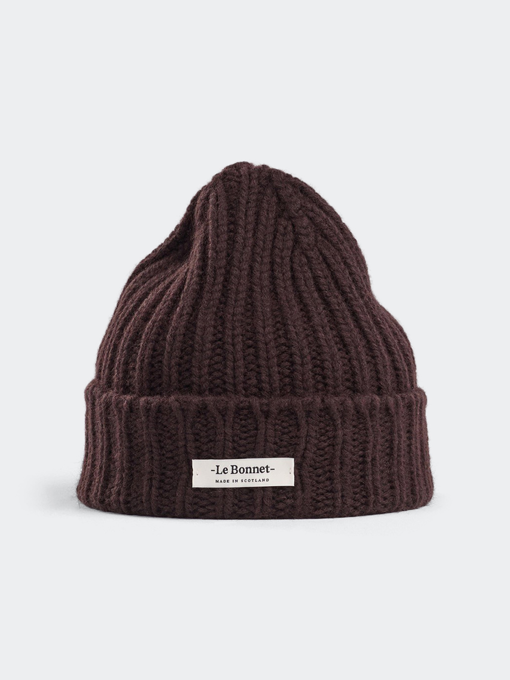 Le Bonnet Logo Beanie Espresso