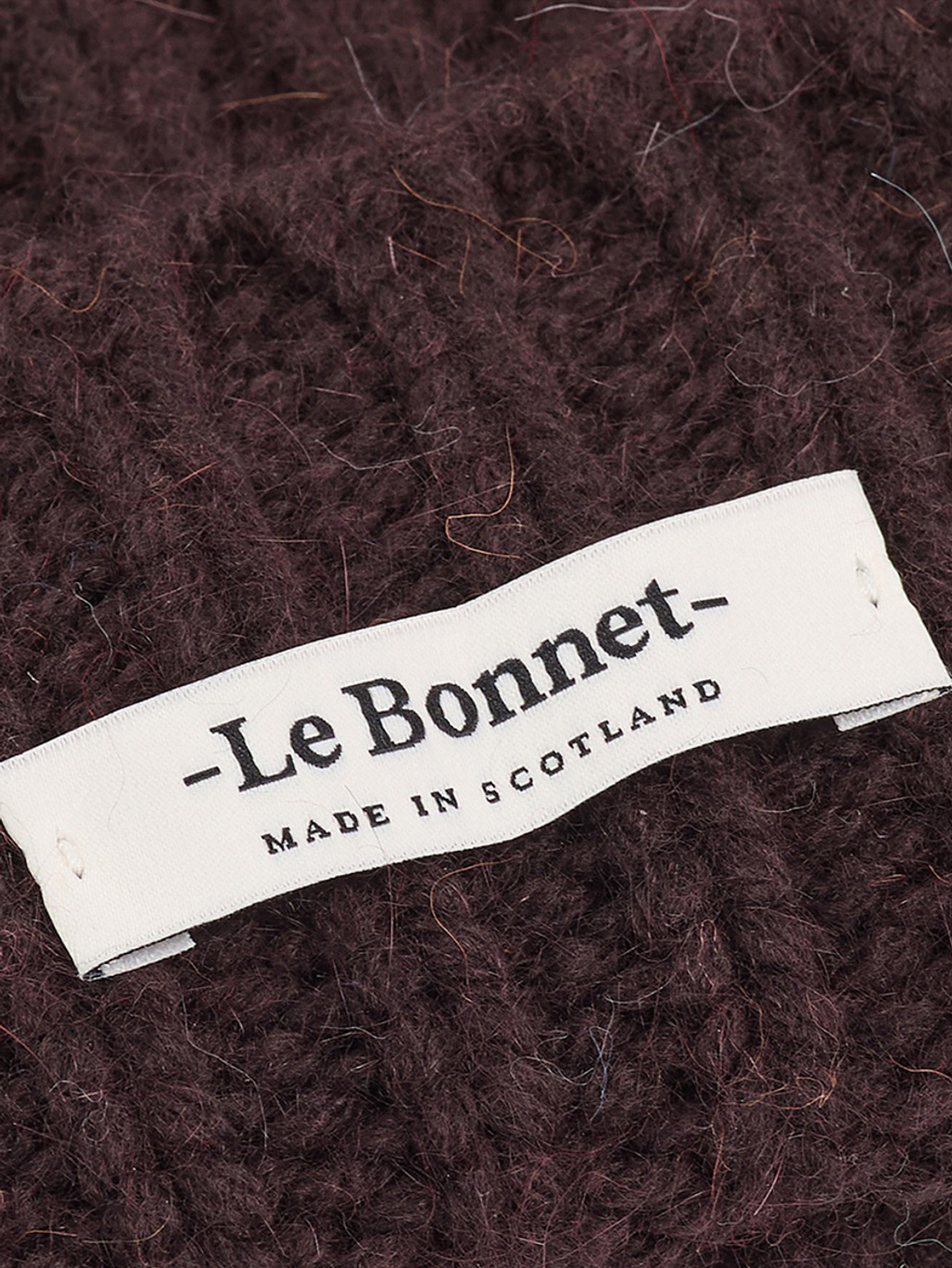Le Bonnet Logo Beanie Espresso