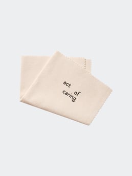 Act Of Caring Reviving Silver Polishing Cloth White Paper Box 24x30