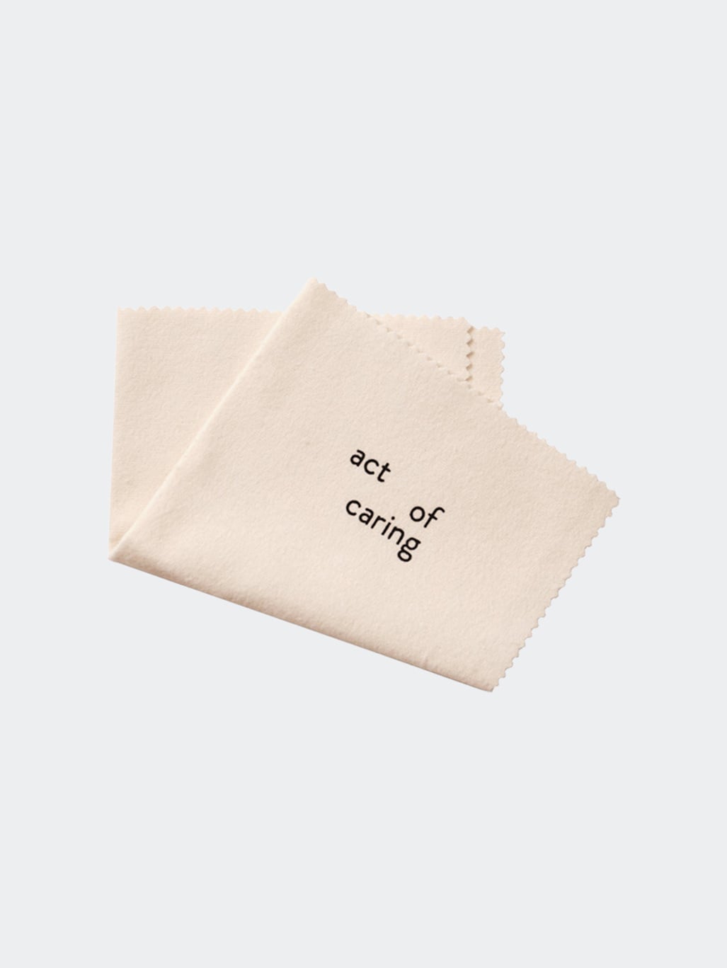 Act Of Caring Reviving Silver Polishing Cloth White Paper Box 24x30