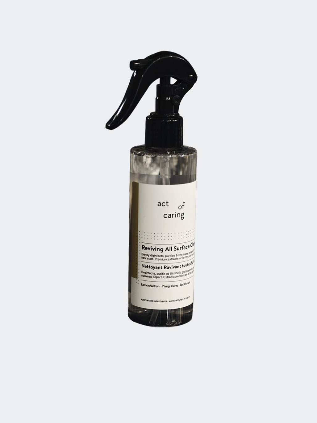 Act Of Caring Reviving All Surface Cleanser Dark Blue Bottle 200 ml