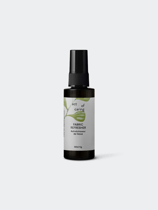 Act Of Caring Fabric Refresher Wild Fig Dark Blue Bottle 75 ml