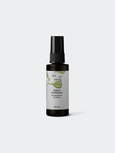 Act Of Caring Fabric Refresher Wild Fig Dark Blue Bottle 75 ml