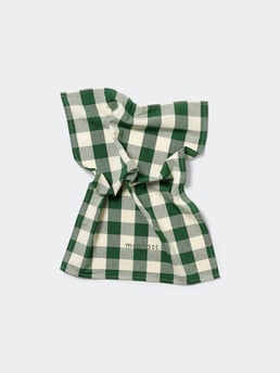 Midnatt Tea Towel Elsa Green/White