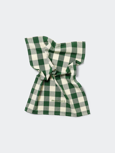 Midnatt Tea Towel Elsa Green/White