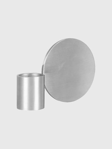 FRAMA Fundament Candle Holder Form 3 Stainless Steel