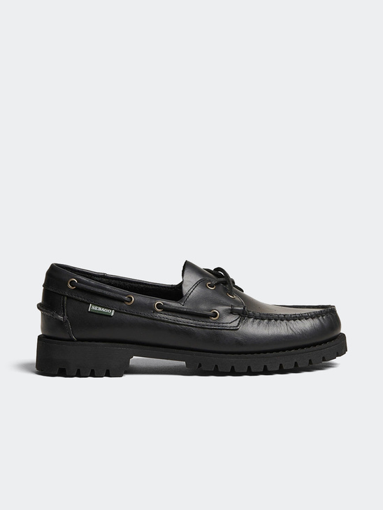 Sebago Ranger Waxy Total Black