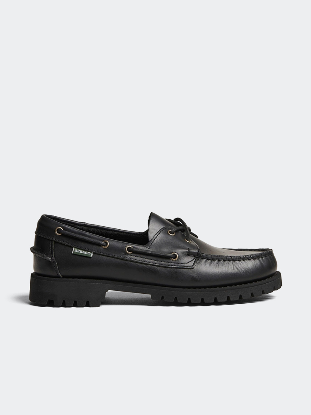 Sebago Ranger Waxy Total Black