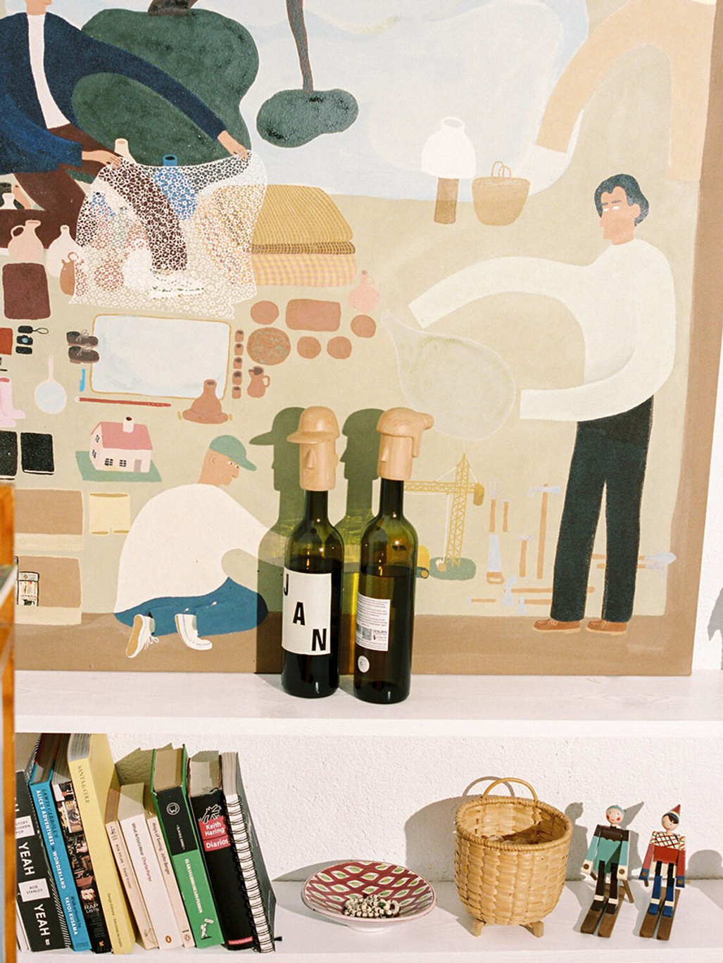 Apartamento Wine Stopper Paul Beech Wood
