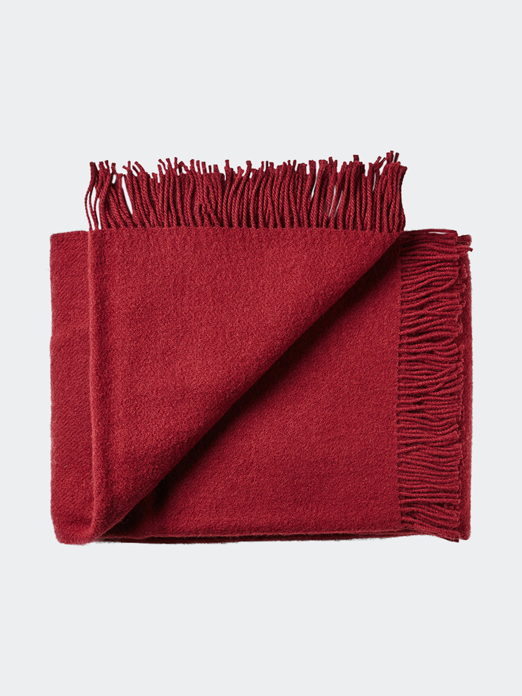 Silkeborg Uldspinderi Athen Bordeaux Purple 130x200