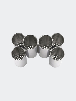 Alessi Canale Cutlery Holder Stainless Steel