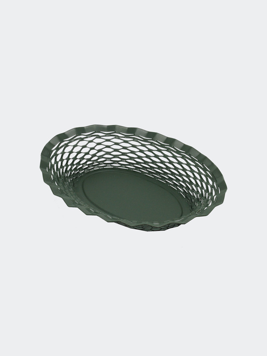 Roger Orfèvre Bread Basket S Vert Sapin