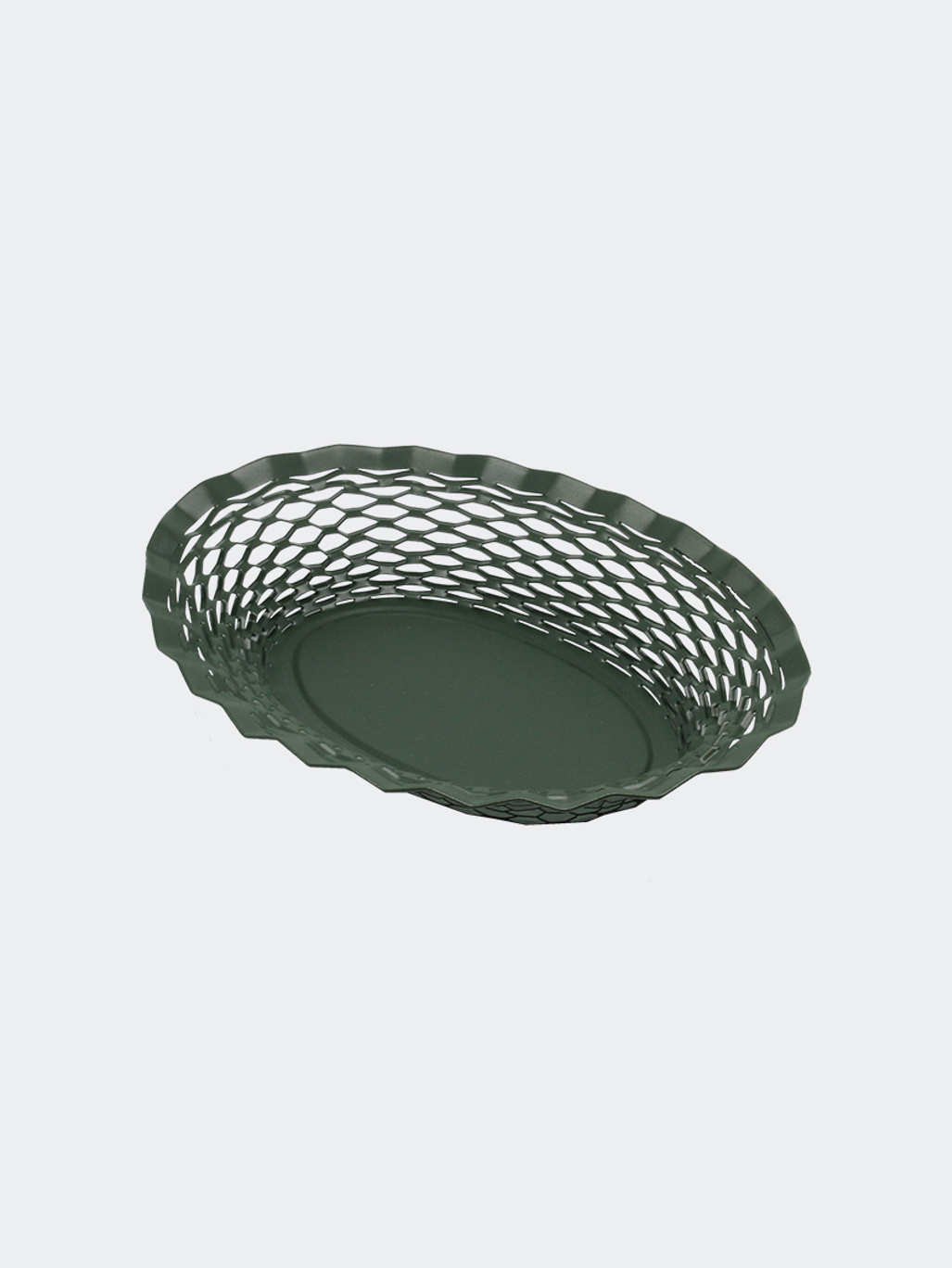 Roger Orfèvre Bread Basket S Vert Sapin