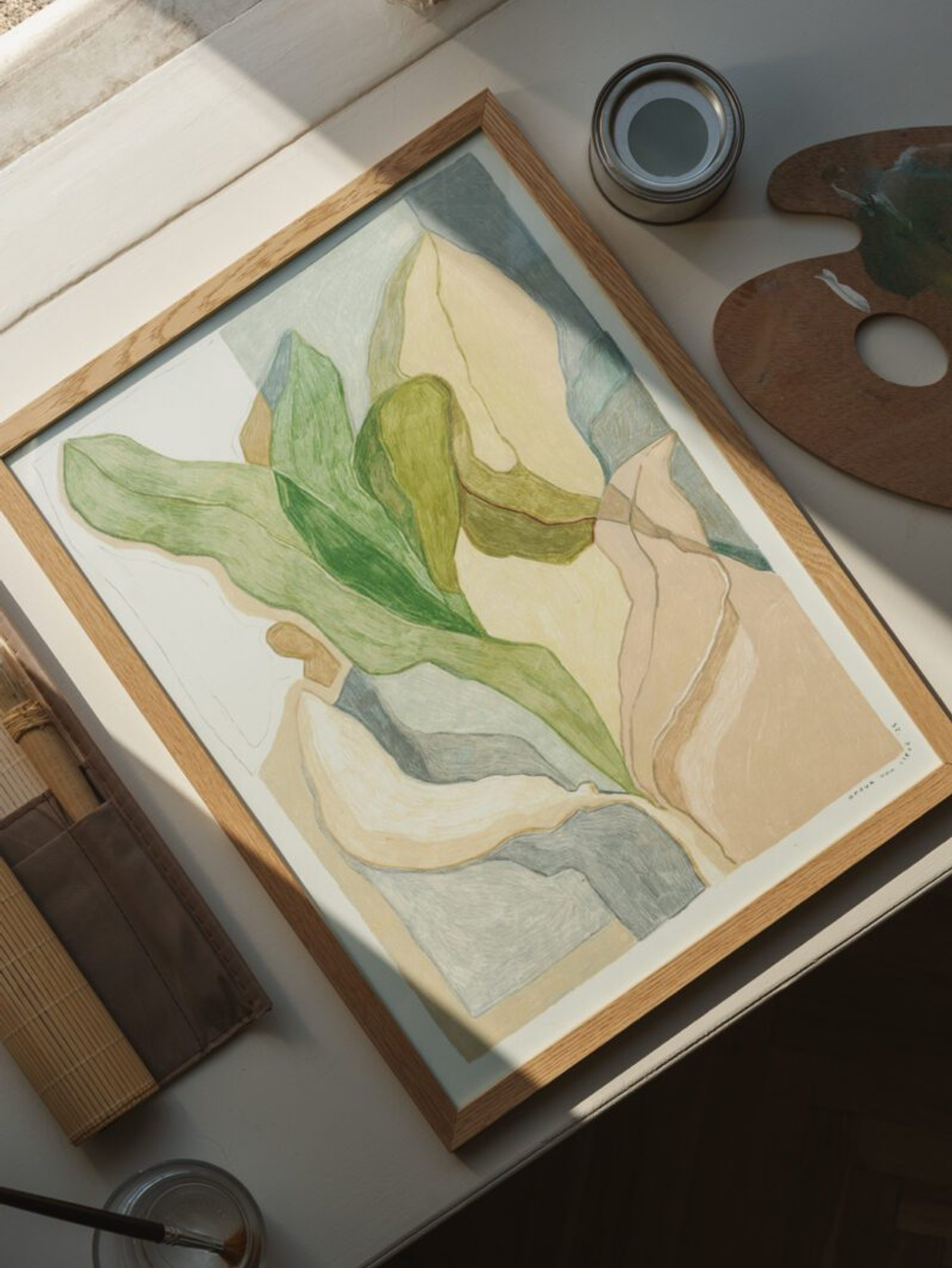 The Poster Club Anouk Van Cleef Seaweed
