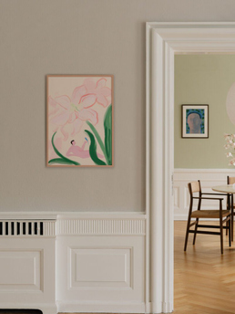 The Poster Club Oamul Under The Flowers