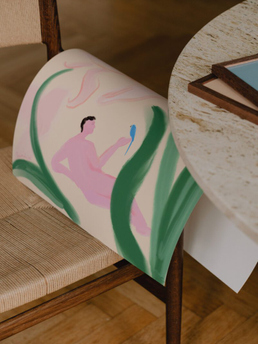 The Poster Club Oamul Under The Flowers