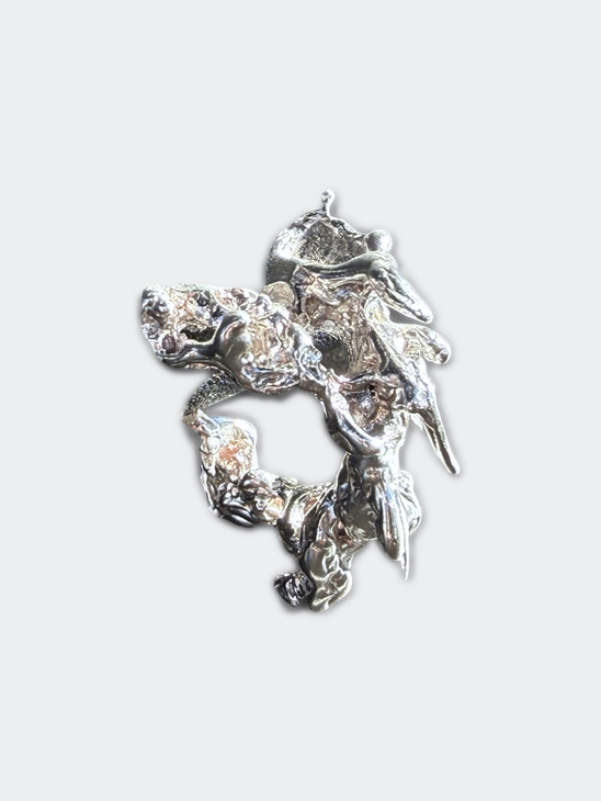 Bianca Mecweld Lilith Cuff Silver