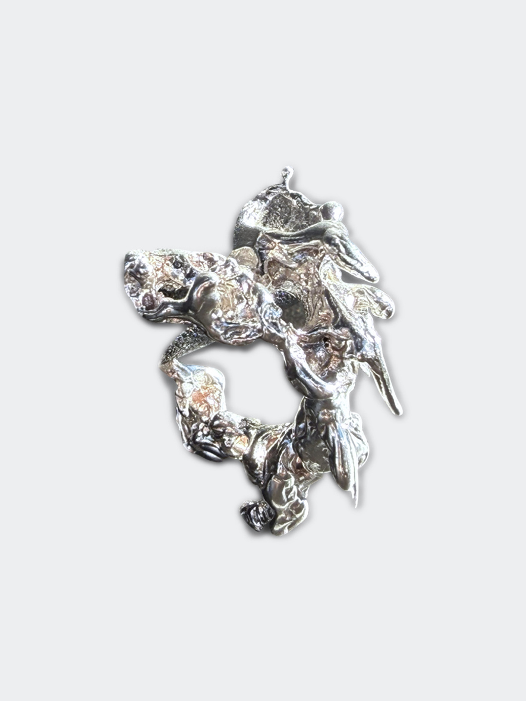 Bianca Mecweld Lilith Cuff Silver