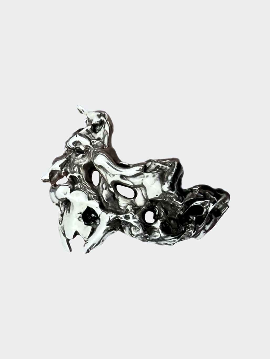 Bianca Mecweld Lilith Ring Silver