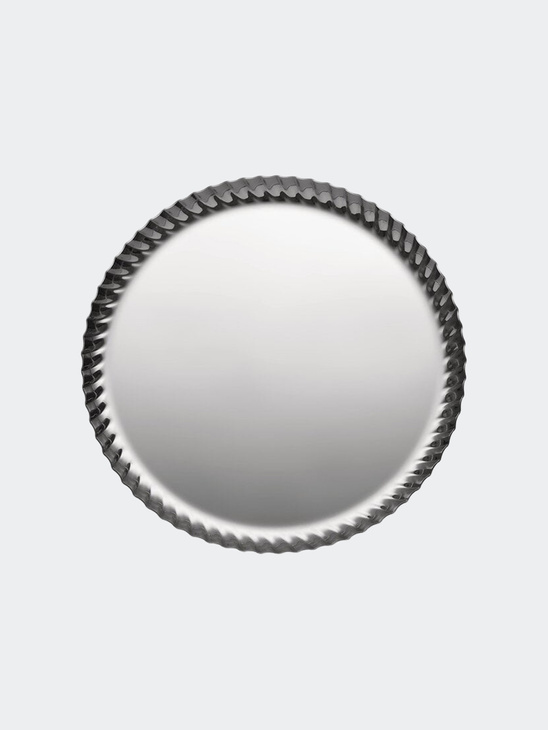 Alessi Pleats Round Tray Stainless Steel