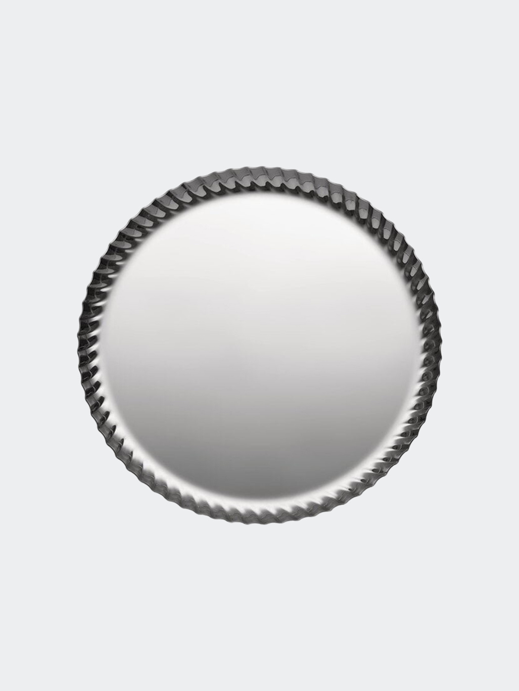 Alessi Pleats Round Tray Stainless Steel