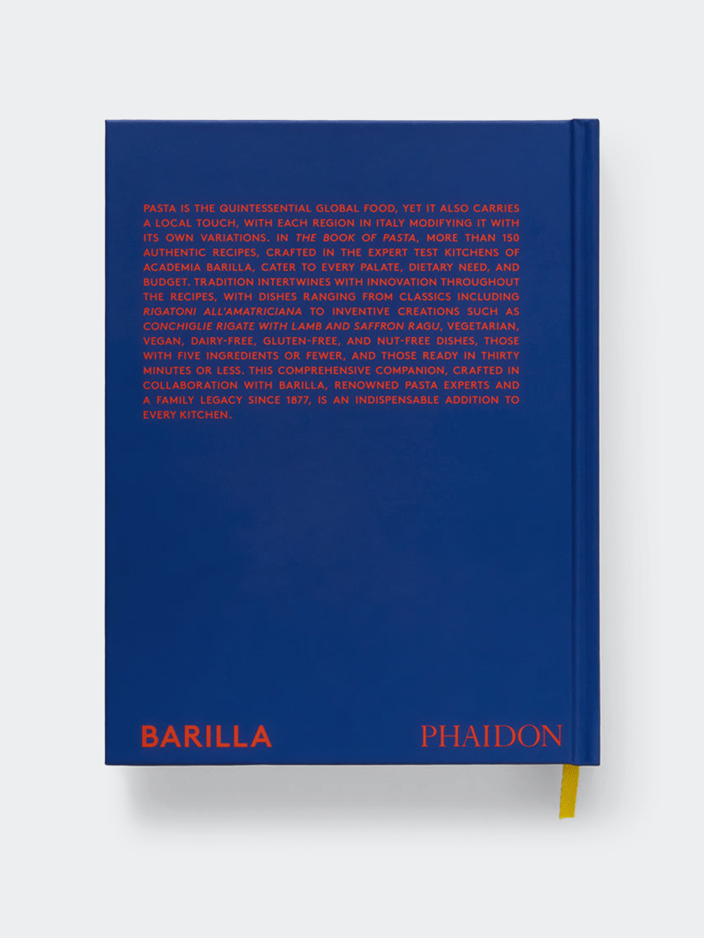 Phaidon The Book Of Pasta