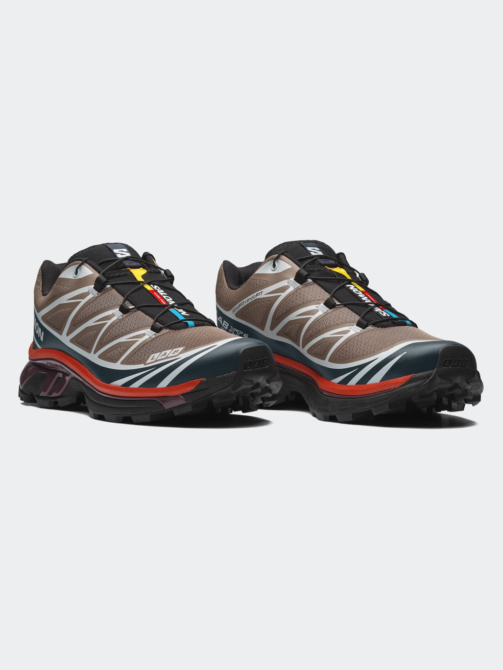 Salomon Shoes Xt-6 Walnut/Maritime Blue/Huckleberry