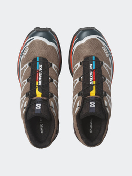 Salomon Shoes Xt-6 Walnut/Maritime Blue/Huckleberry