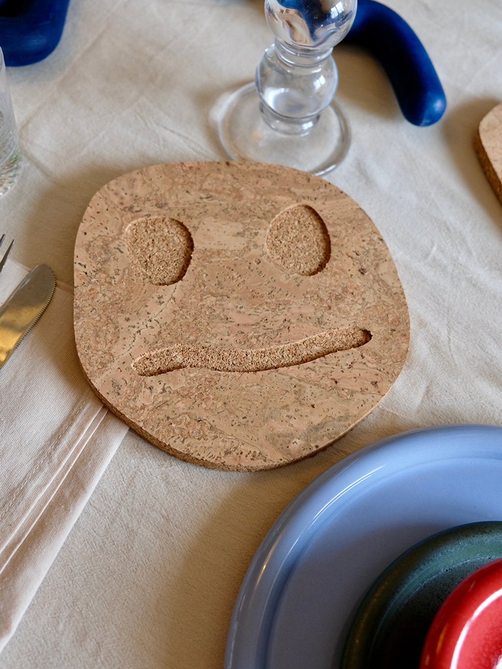 Oscar Cedon Grytunderlagg Smiley Confused 09