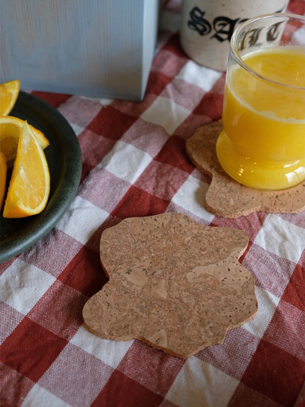 Oscar Cedon Glasunderlagg Organic 14 - 4-pack