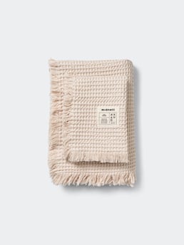 Midnatt Waffle Towel Perlino 50x70 White
