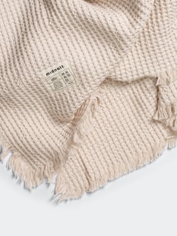Midnatt Waffle Towel Perlino 50x70 White