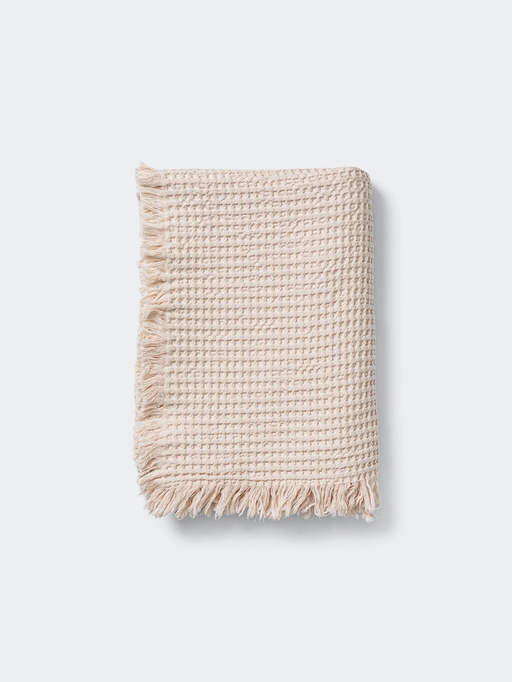Midnatt Waffle Towel Perlino 100x150 White