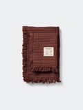 Waffle Towel Doxie 100x150 Brown