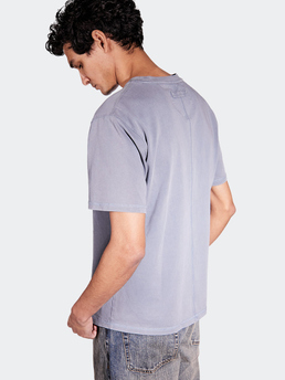 Brixtol Textiles Bt T-Shirt Washed Dusty Blue